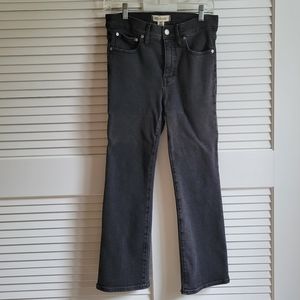 MADEWELL Black Cali Demi Boot Jeans 28
